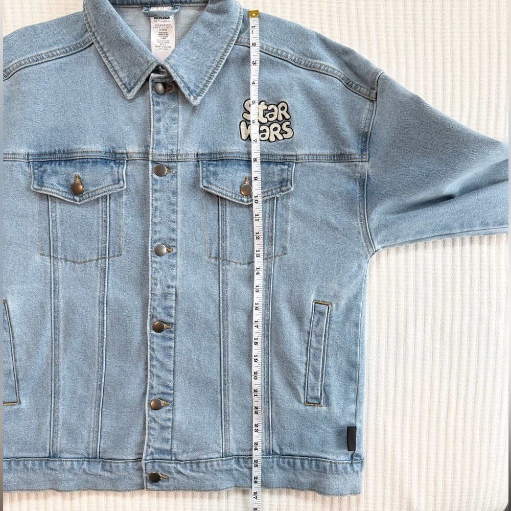 Star Wars Darth Vader and Stormtroopers Meets the '90s Denim Jacket For Adults - Picture 9 of 11